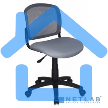 Кресло компьютерное Бюрократ CH-296/DG/15-48 темно-серый, сиденье серый 15-48, спинка сетка-2