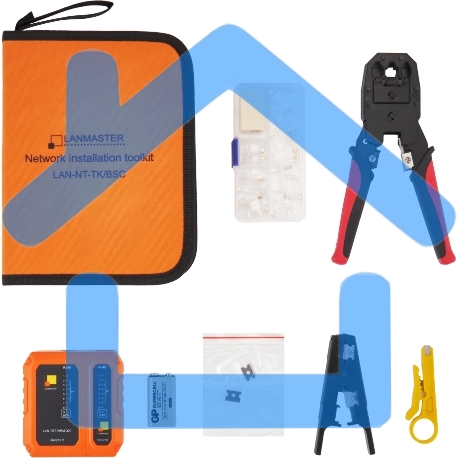 Набор инструментов Lanmaster СКС Basic LAN-NT-TK/BSC для инсталлятора-3