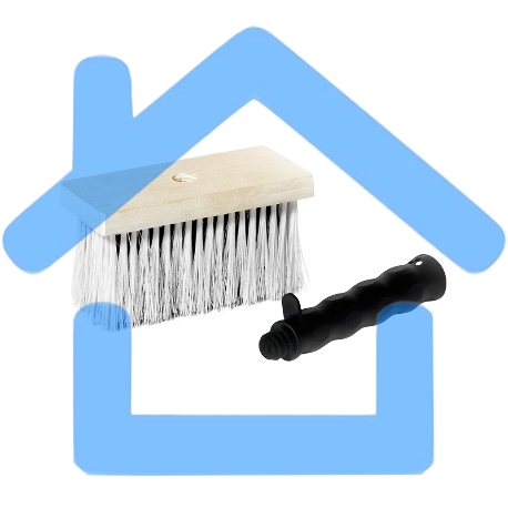 Кисть макловица Rexant 140x50 мм искусственная щетина, деревянный корпус-3