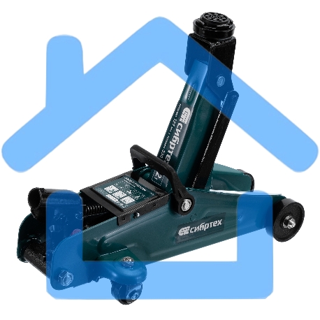 Домкрат гидравлический Сибртех подкатной, 2т, 127-330мм-3