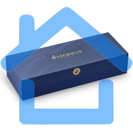Ручка шариковая Waterman Expert 3 (CWS0951700) Black Laque GT M, синие чернила, подарочная коробка-4