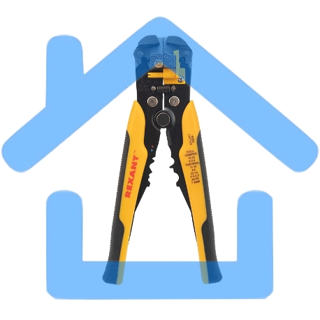 Инструмент для зачистки кабеля и обжима наконечников Rexant /ht-766/ 12-4005