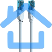 Патч-корд Vention прямой UTP cat.5е, RJ45 - 2м. Серый VAP-A10-S200