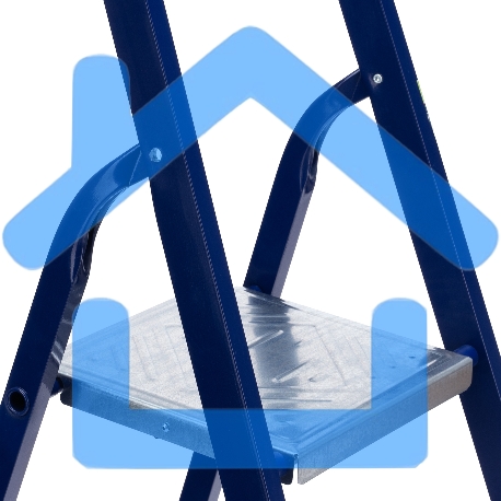 Стремянка СИБРТЕХ, 5 ступеней, стальная СИБРТЕХ Pоссия 97845-5