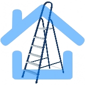 Стремянка СИБРТЕХ, 6 ступеней, стальная СИБРТЕХ Pоссия 97846