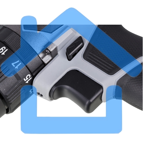 Дрель-шуруповерт ИНТЕРСКОЛ ДАУ-13/18ВК, Аккумуляторный, 18В, 2 АКБ, Ударный, Кейс-7