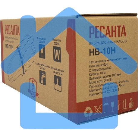 Насос вибрационный Ресанта НВ-10Н 77/8/2-4