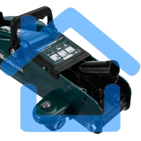 Домкрат гидравлический Сибртех подкатной, 2т, 127-330мм-8