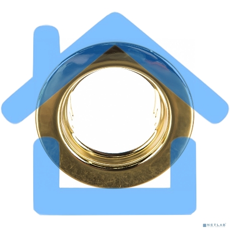 Светильник ST1 GD штампован. MR16 12В 50Вт зол. ЭРА C0043798-3