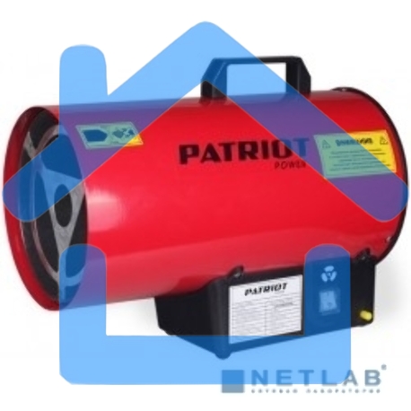 Тепловая пушка газовая Patriot GS 12 красный-5