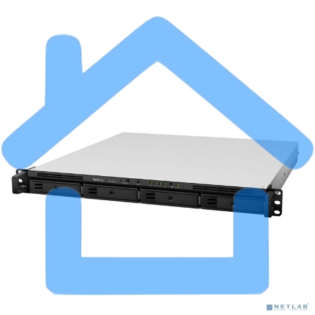 СХД стоечное исполнение 4BAY 1U NO HDD USB3 RS1619XS+ SYNOLOGY-4