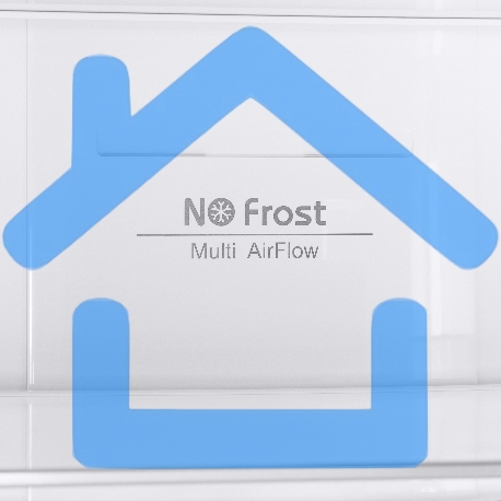 Холодильник Maunfeld MFF185NFB Inverter черный двухкамерный инвертор 240/100л морозилка снизу, No Frost-4