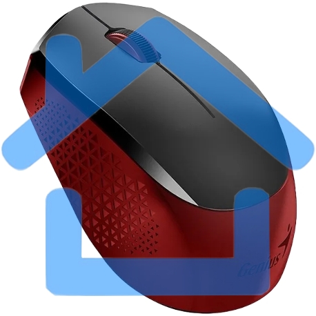 Мышь беспроводная Genius NX-8000S черный/красный, 1200 dpi, радиоканал, USB, кнопки - 3-1