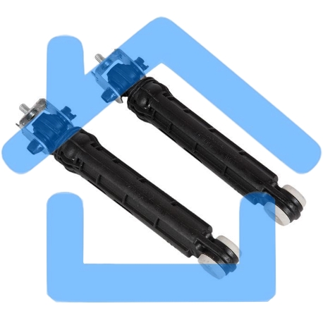 Амортизаторы для стиральной машины Indesit, Ariston, Hotpoint-Ariston, Hotpoint, 100N (комплект 2 шт с креплением)