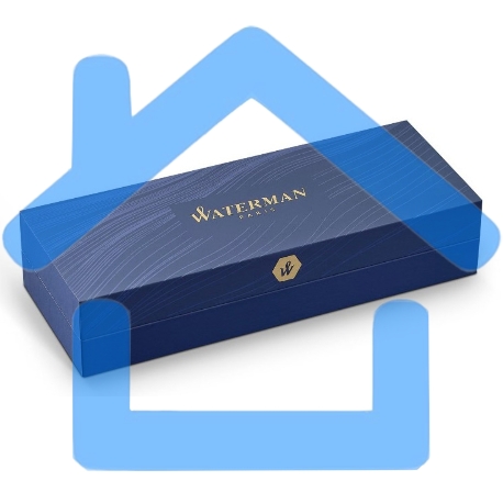 Ручка шариковая Waterman Expert 3 (CWS0952000) Stainless Steel GT M син. черн. подар.кор.-4