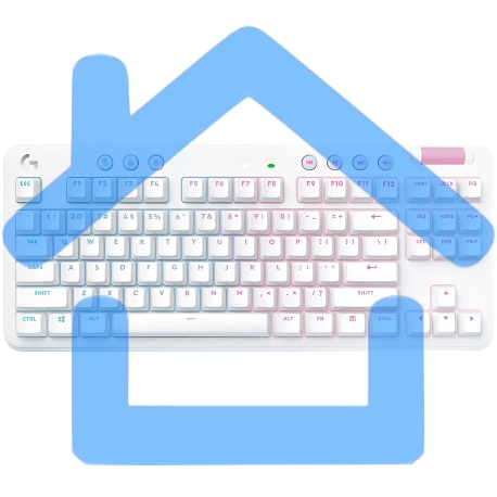 Клавиатура Logitech G715 TKL Tactile LIGHTSPEED беспроводная, USB, Bluetooth/Радиоканал, белый-3