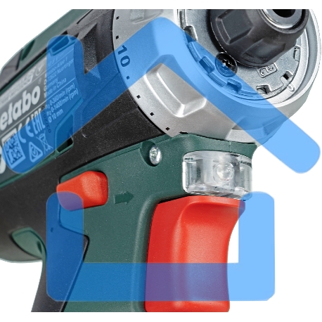 Дрель-шуруповерт Metabo PowerMaxx BS 600984000, Аккумуляторный, 10,8В, 2 АКБ-13