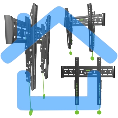 Кронштейн ONKRON TM5 для телевизора 32