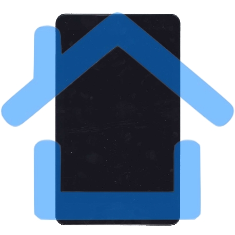 Модуль (матрица + тачскрин) для Acer Iconia One 8 B1-820 черный с черной рамкой-1