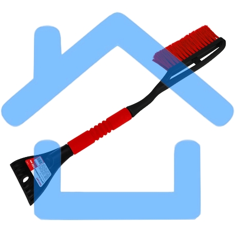 Щетка со скребком Rexant 635 мм (мягкая ручка)-2