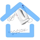 Миксер ручной Bosch MFQ3030 350Вт белый