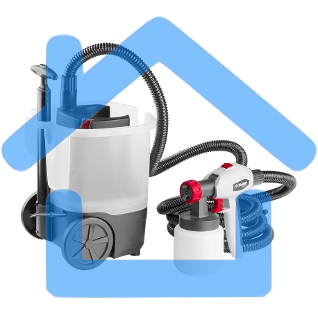 Электрический краскопульт ЗУБР 750 Вт КПЭ-750-5