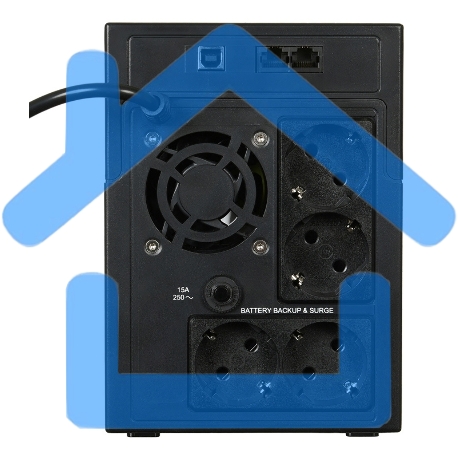 Источник бесперебойного питания Ippon Back Basic 2200 Euro 1320Вт 2200ВА черный-1