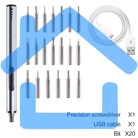 Аккумуляторная отвертка Best 9911a с набором бит-1