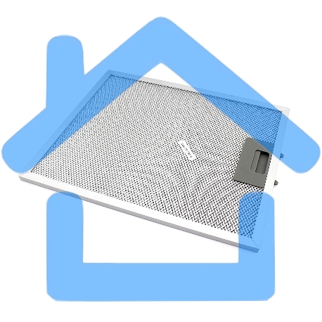 Комплект жировых фильтров для вытяжек Krona 259х318 мм 2 шт.