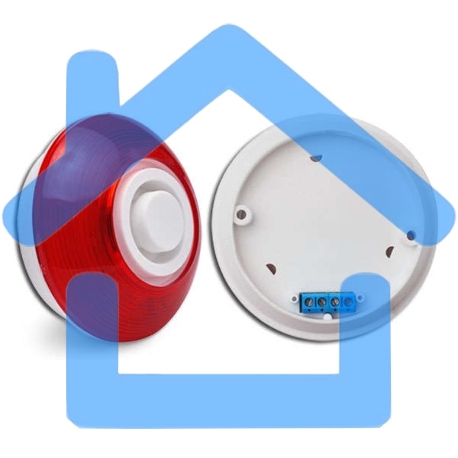 Оповещатель охранно-пожарный комбинир. Сирена Марс 12-КП SLT 10217