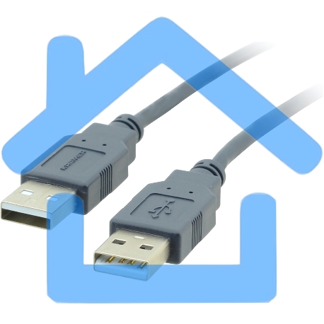 Кабель USB-A 2.0 вилка-вилка, 4,6 м Кабель USB-A 2.0 вилка-вилка, 4,6 м