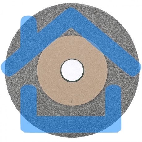 Круг шлифовальный, 200 х 20 х 32 мм, 63С, F60, K (Луга) Россия-2