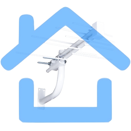 ТB антенна наружная для цифрового телевидения DVB-T2, RX-402 Rexant