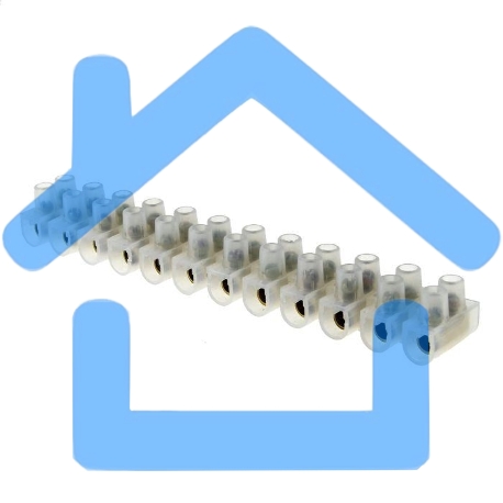 Колодка клеммная 6мм 6А EKF plc-KK-6-6