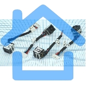 Разъем для ноутбука HY-DE017 Dell Latitude E4200 с кабелем 5 см