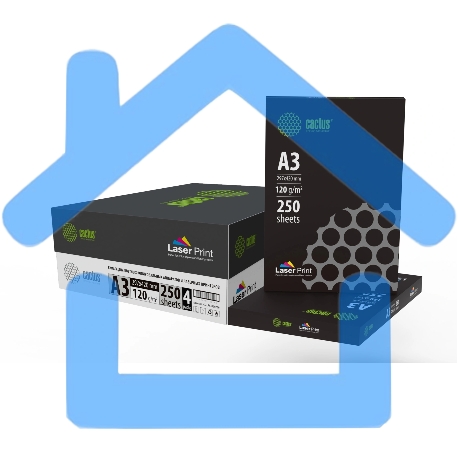Бумага Cactus CS-LPA3120250 A3/120г/м2/250л./белый для лазерной печати-2