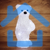 Акриловая светодиодная фигура 