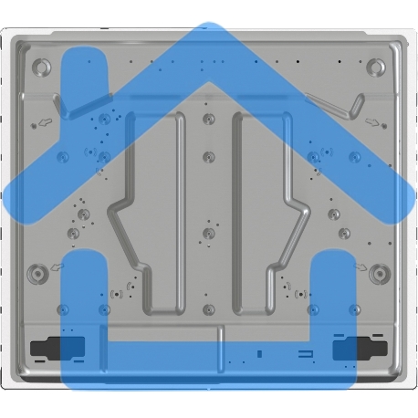 Газовая варочная панель Gorenje GT642SYW, 4 конфорки, закаленное стекло, белый-6