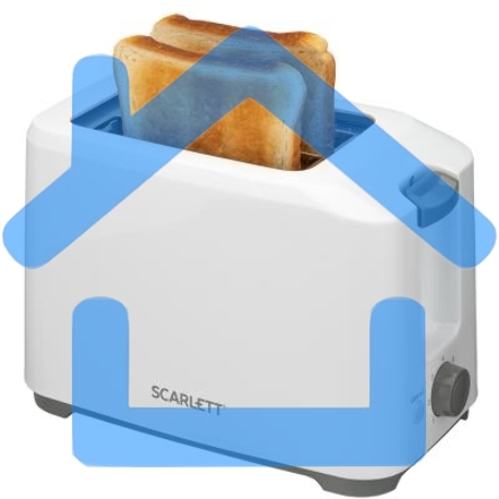 Тостер Scarlett SC-TM11019 700Вт белый-1
