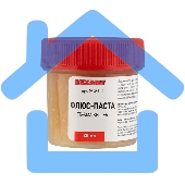 Флюс для пайки Rexant, паста TR-RMA KELLER, 20 мл, банка, блистер