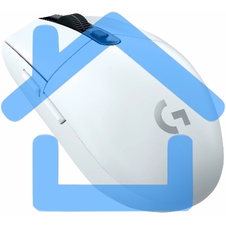 Мышь беспроводная Logitech G304 Lightspeed белый, 12000 dpi, радиоканал, USB, кнопки - 6-2