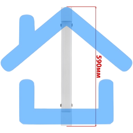 Светильник общего назначения СПО4-20 18Вт 200В-240В IP20 1710 Лм 6500K холодный свет Rexant-3