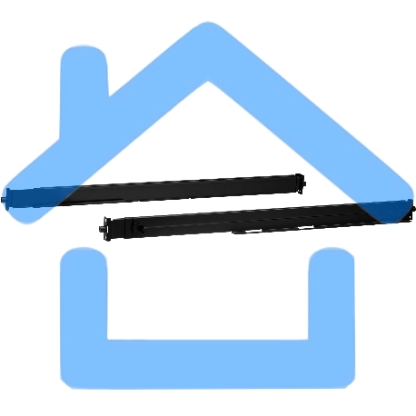 Монтажный комплект (удлиненный) для облегченной установки в стойку KVM-переключателя/консоли с ЖК-дисплеем Standard Installation 2-in-1U mounting kit