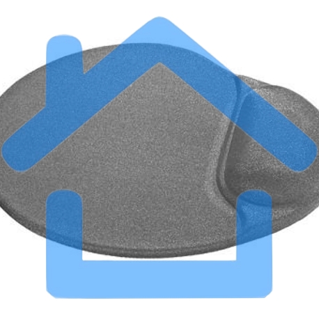 Коврик для мыши Defender гелевый Easy Work (серая лайкра) нескользящ.основа,260х225х5мм-10