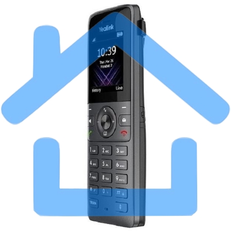 Телефон DECT-трубка Yealink W73H SIP-трубка для W70B/W73P/W76P/W79P/W80B/W90B-3