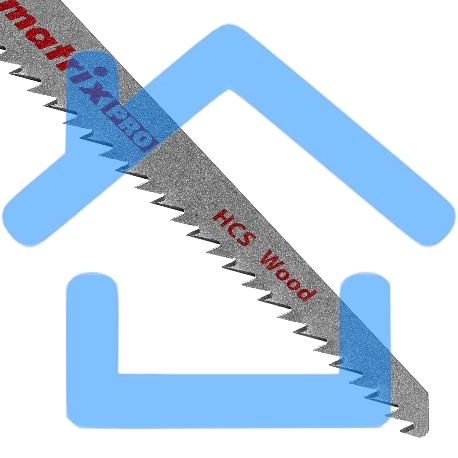 Полотна по дереву Matrix для сабельной пилы S644D 125 / 4,3 мм, HCS, 2 шт., PRO-1