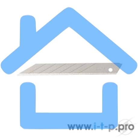 Лезвие OLFA сегментированное для графических работ, 9х80х0,38мм, 10шт OL-SAB-10B-1