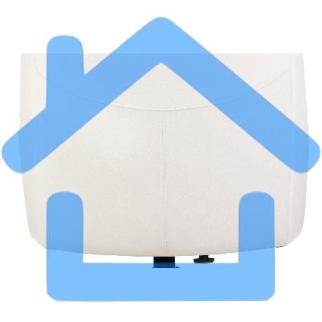 Кресло руководителя Бюрократ _DUKE белый, кожа, крестовина металл/дерево-15