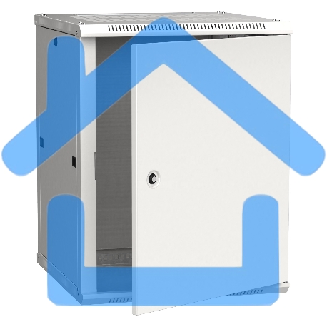 Шкаф монтажный ITK Linea W (LWR3-15U66-MF) 15U 600x450мм пер.дв.металл 90кг серый 500мм 200град. 770мм IP20