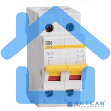 Выключатель нагрузки ВН-32 20А/2П ИЭК MNV10-2-020-1